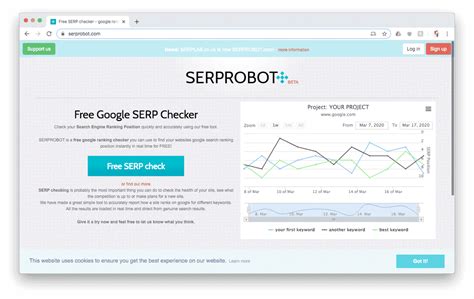 serprobot|free google serp checker.